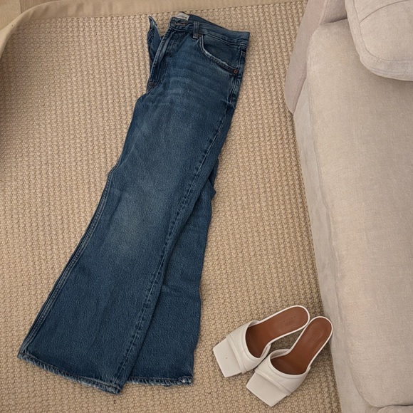 Zara The Zia Flare Women's Blue Jeans - Picture 4 of 6